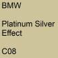 Preview: BMW, Platinum Silver Effect, C08.